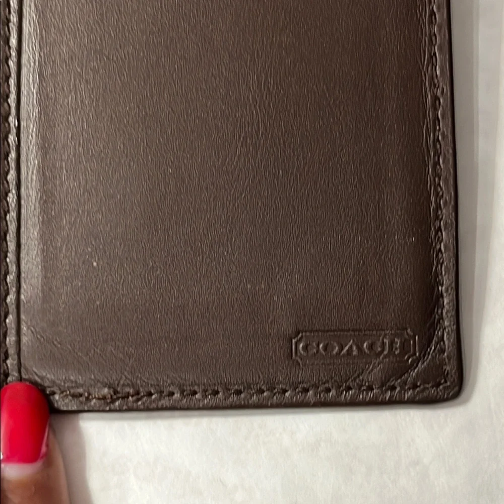 Vintage Coach Camden Leather Slim Card Holder - Picture 7 of 8